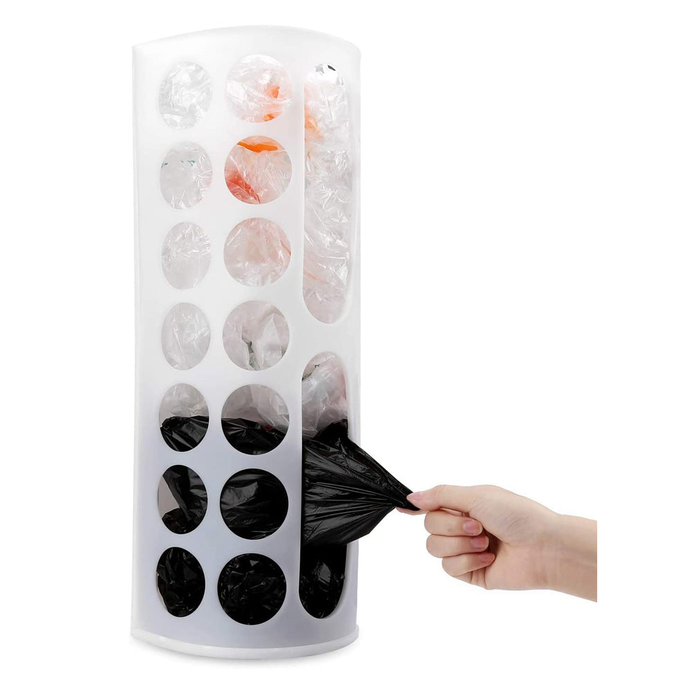 IKEA Plastic bag dispenser, white