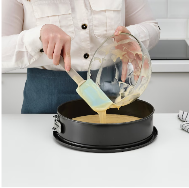 IKEA Rubber spatula, beige/blue, 26 cm