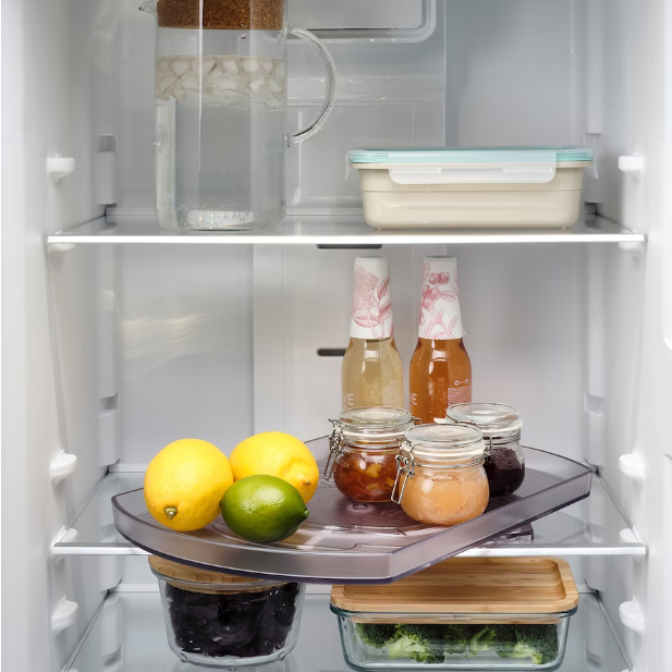IKEA SNURRAD Storage turntable, clear