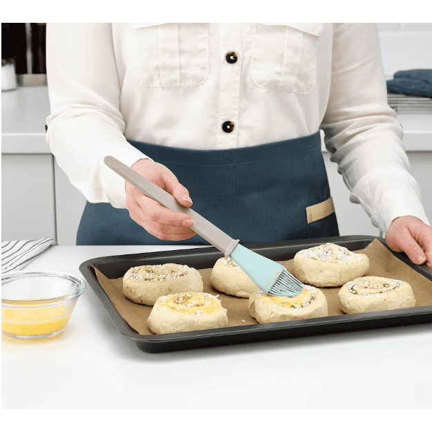 IKEA Pastry brush, beige/blue