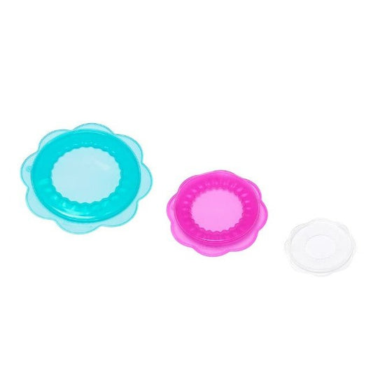 IKEA Food cover, set of 3, silicone multicolour