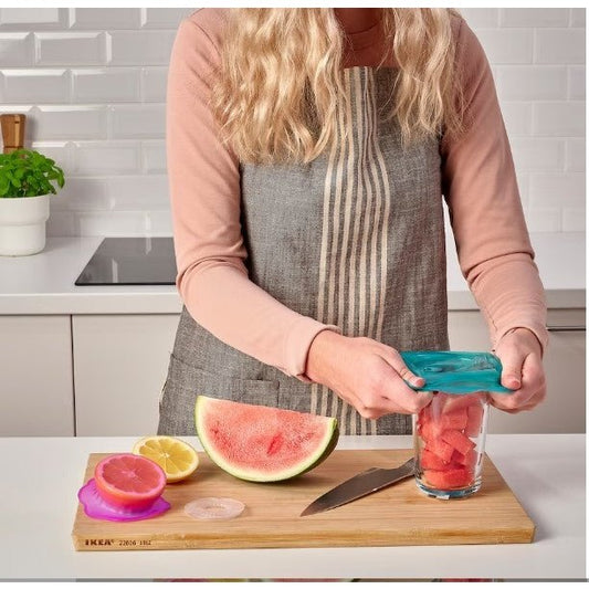 IKEA Food cover, set of 3, silicone multicolour