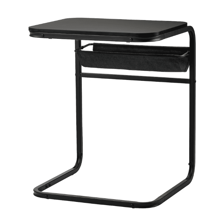 IKEA OLSERÃD Side table, anthracite/dark grey, 53x50 cm