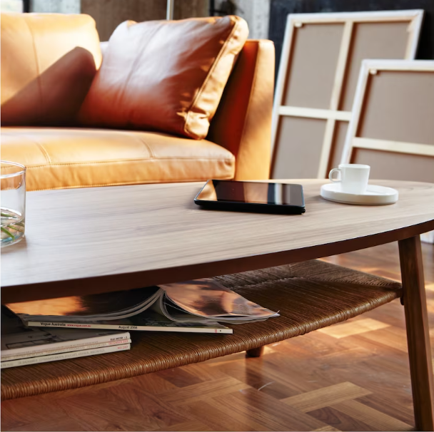 IKEA STOCKHOLM Coffee table, walnut veneer, 180x59 cm