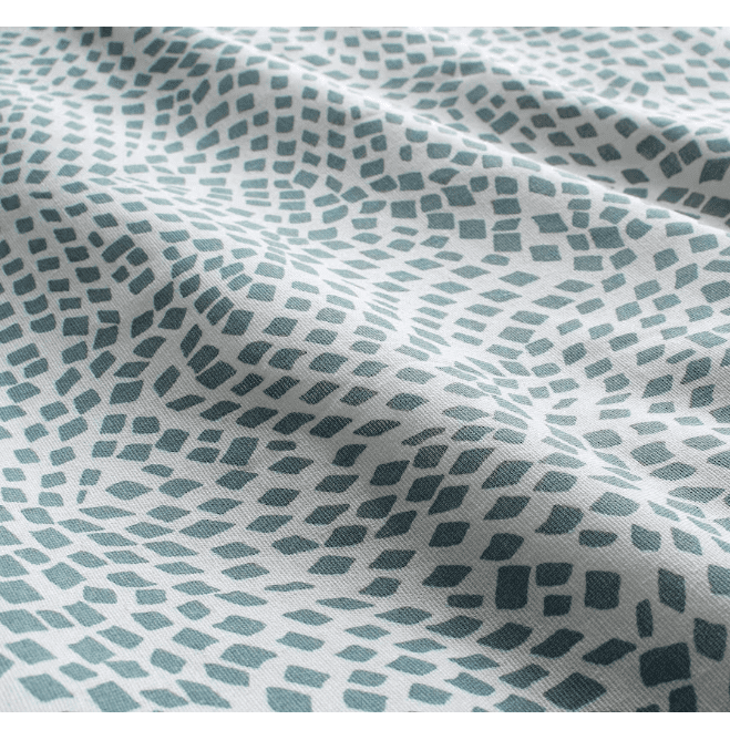 IKEA Duvet cover and pillowcase, white/blue, 150x200/50x80 cm