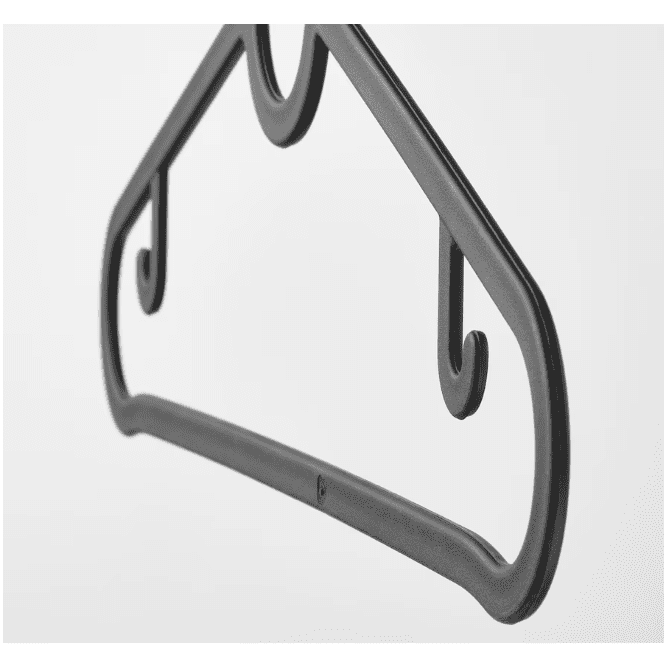 IKEA Hanger, black (SET OF 10 )