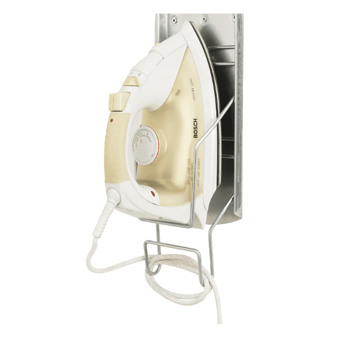 Holder for iron, galvanized