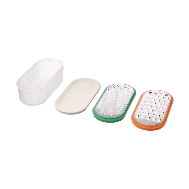 IKEA Grater with container, set of 4, mixed colours