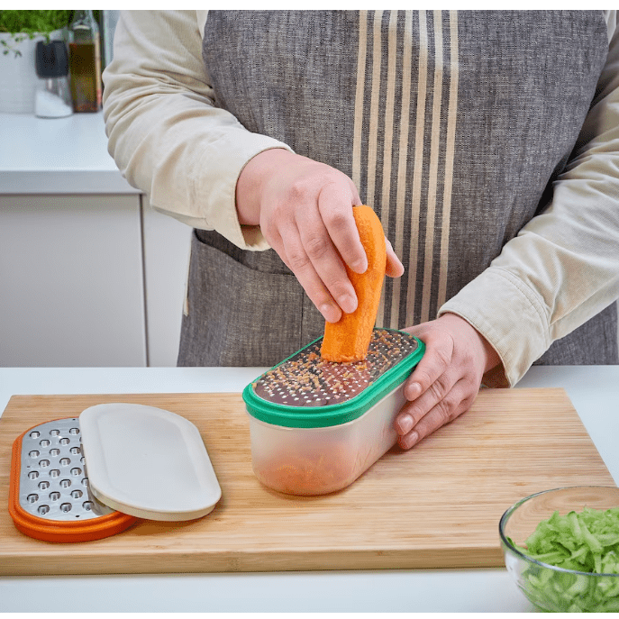 IKEA Grater with container, set of 4, mixed colours