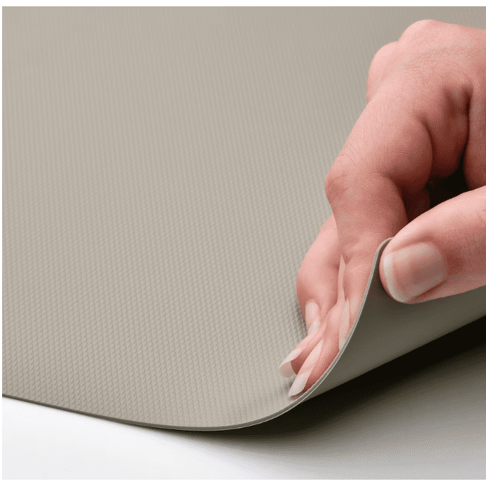 IKEA Bendable chopping board, black/dark grey-beige, 28x36 cm