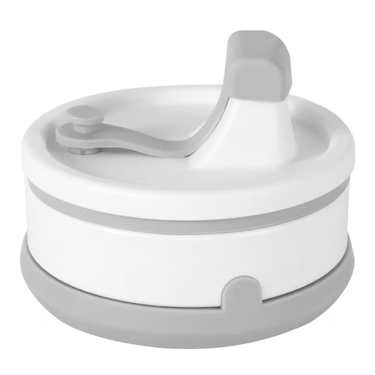 IKEA Mug, collapsible, grey/white, 350 ML