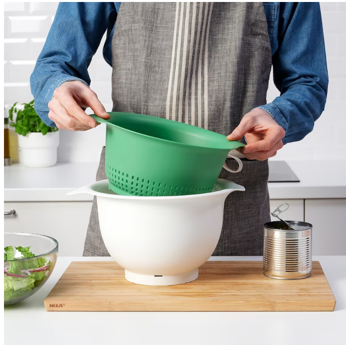 IKEA Colander, bright green, 24 cm