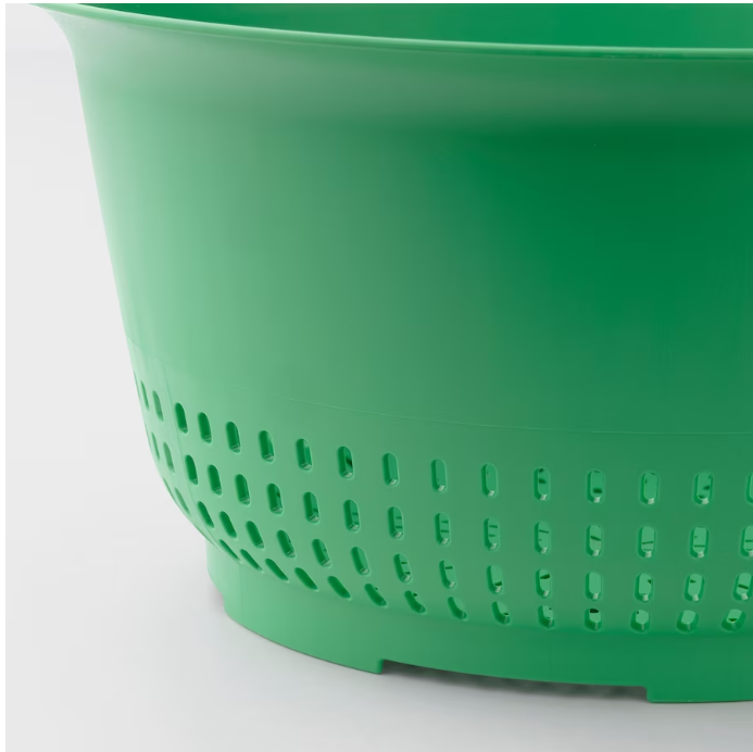 IKEA Colander, bright green, 24 cm