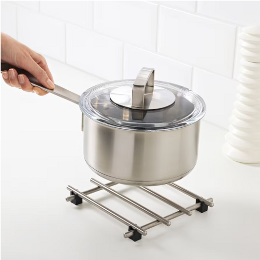 IKEA Pot stand, stainless steel, 18x18 cm