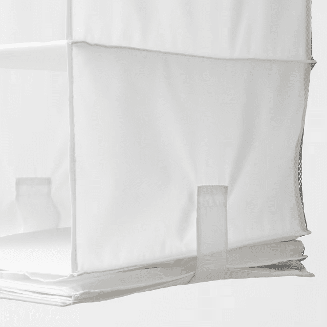 IKEA Storage with 5 compartments, white, 25x40x98 cm