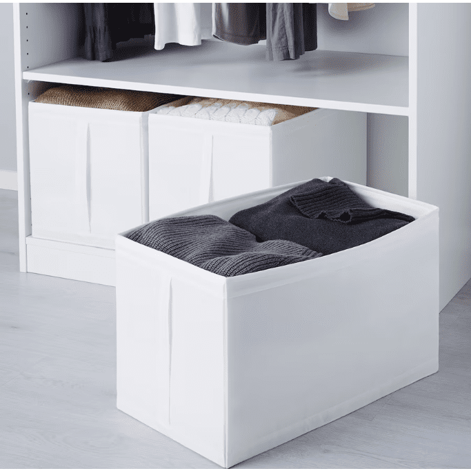IKEA Box, white, 31x55x33 cm set of 3