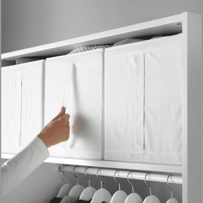 IKEA Box, white, 31x55x33 cm set of 3