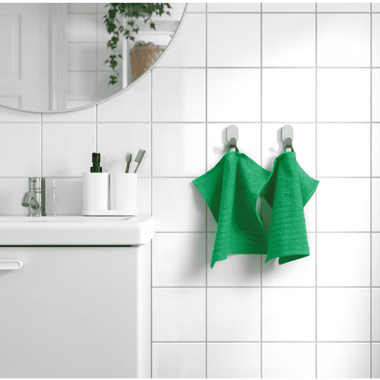 IKEA Washcloth, bright green, 30x30 cm Set of 4 Pieces