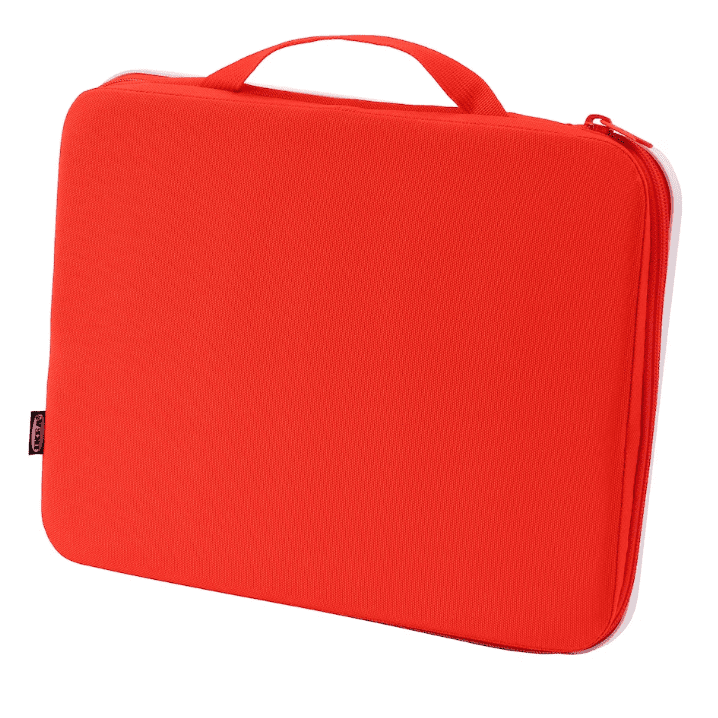 MÅLA Portable drawing case, red, 35x27 cm