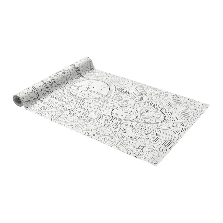 Colouring paper roll, space, 10 m