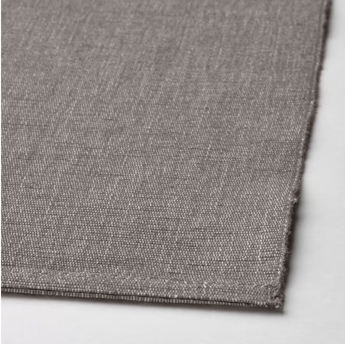Place mat, grey, 35x45 cm