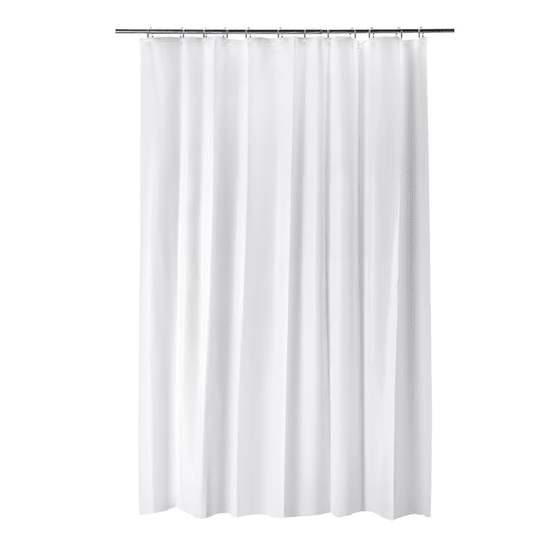 IKEA Shower curtain, white, 180x200 cm
