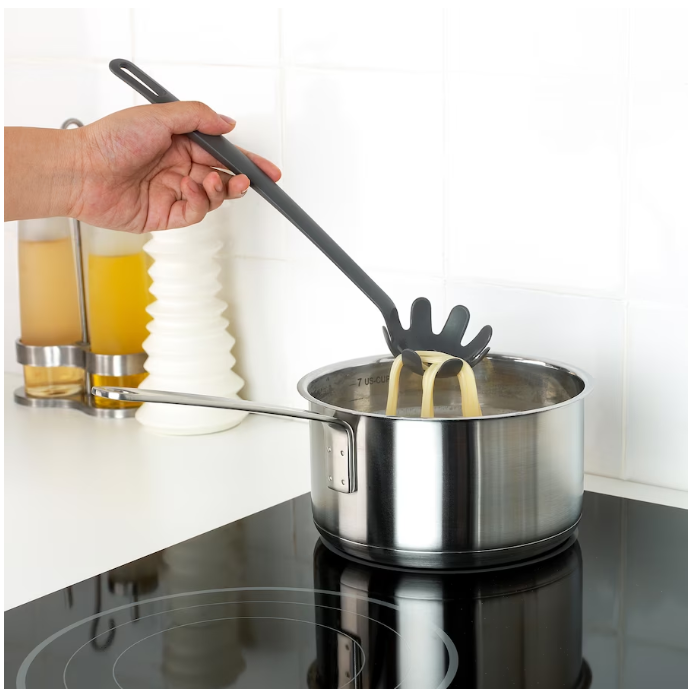 IKEA Pasta server, grey, 31 cm