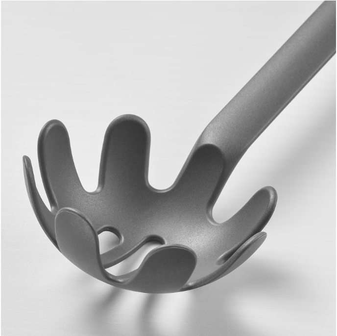 IKEA Pasta server, grey, 31 cm