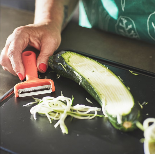 IKEA Vegetable cutters, set of 2, bright yellow/bright orange