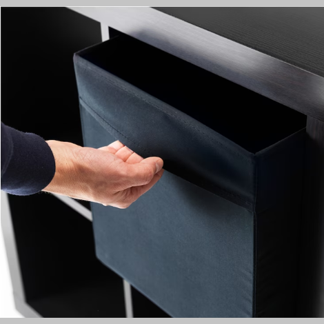 IKEA Box, black, 33x38x33 cm