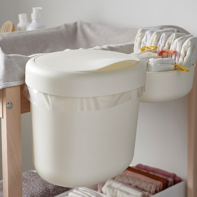 IKEA Storage baskets changing table set of 4, white