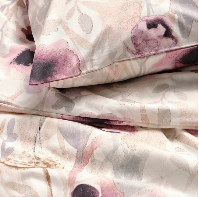 LÖNNHÖSTMAL Duvet cover and 2 pillowcases, multicolour/floral pattern, 240x220/50x80 cm