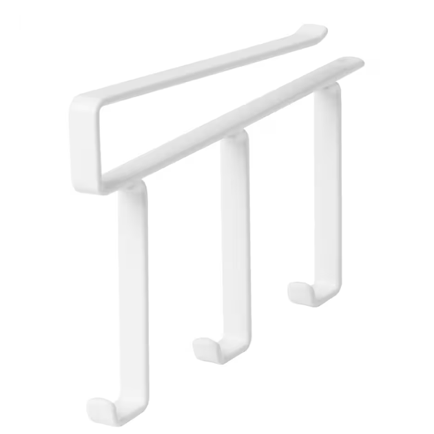Clip-on hook rack