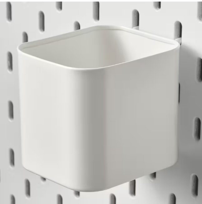 SKÅDIS Container, white