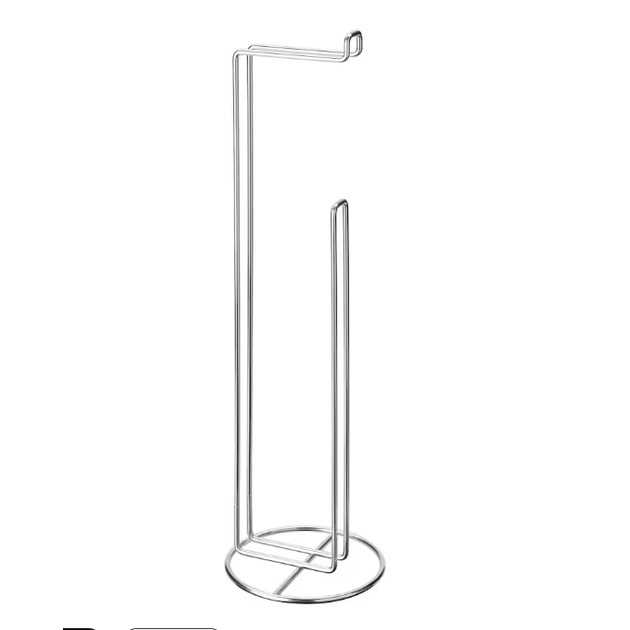Toilet roll stand, zinc plated