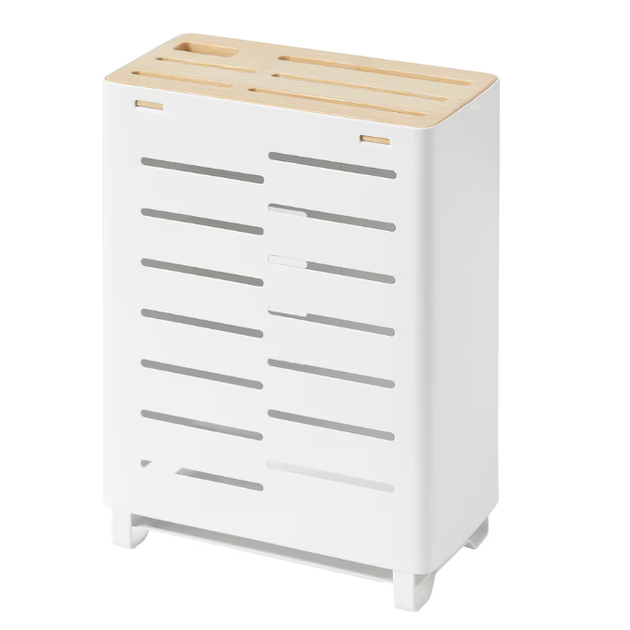IKEA Knife holder, bamboo/white, 23 cm