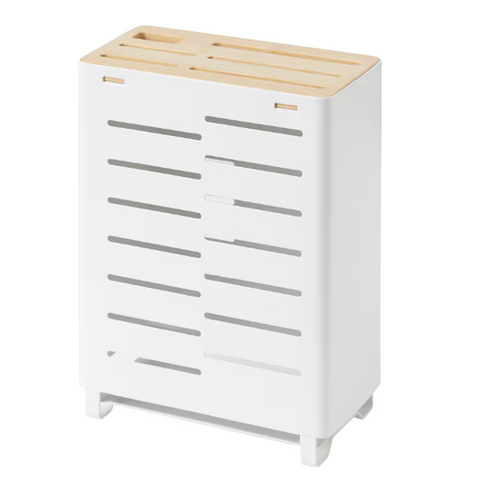 IKEA Knife holder, bamboo/white, 23 cm