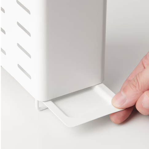 IKEA Cutlery stand, white, 13 cm