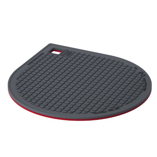 IKEA Pot stand, magnetic, red/dark grey
