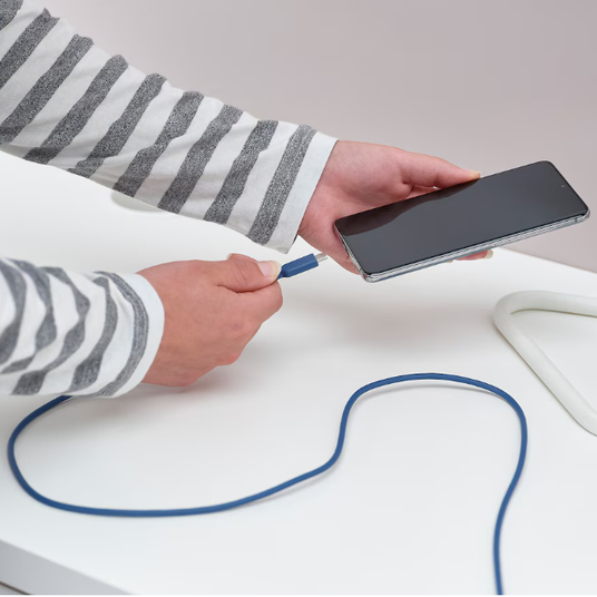 IKEA USB-C to USB-C, blue, 1 m