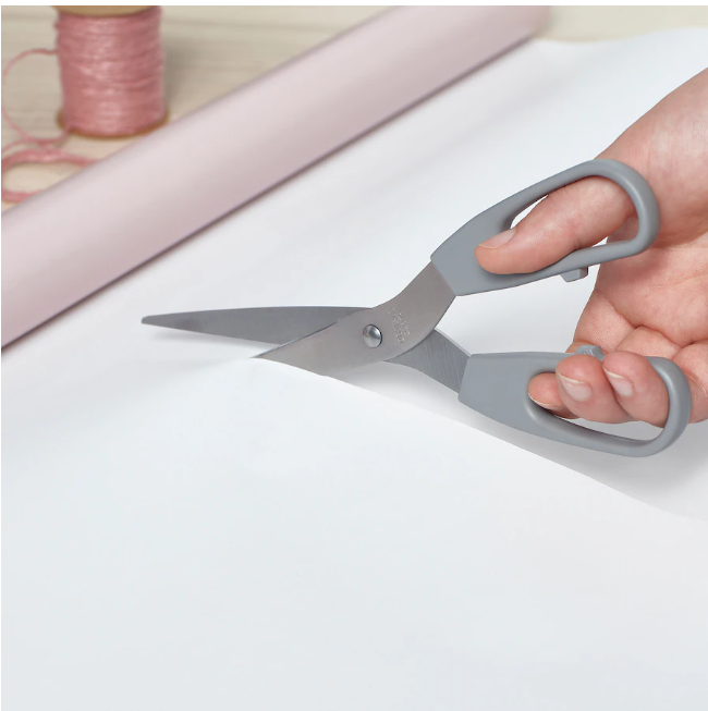 IKEA Scissors, set of 2, stainless steel grey/grey-turquoise