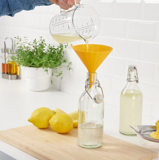 IKEA Funnel, bright yellow, 11.5 cm