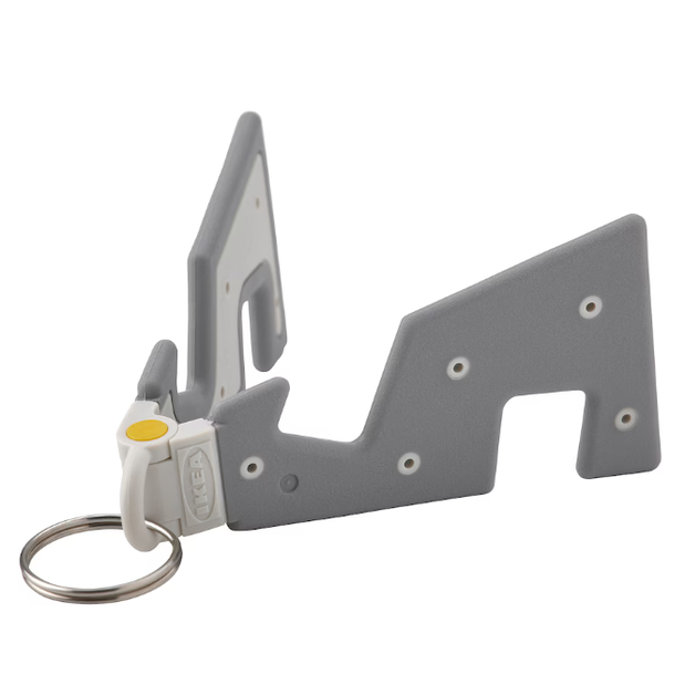 Holder for mobile phone, grey