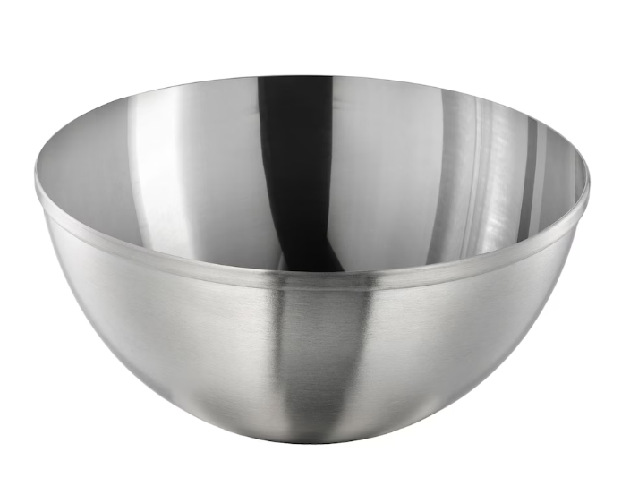 IKEA BLANDA BLANK Serving bowl, stainless steel, 12 cm