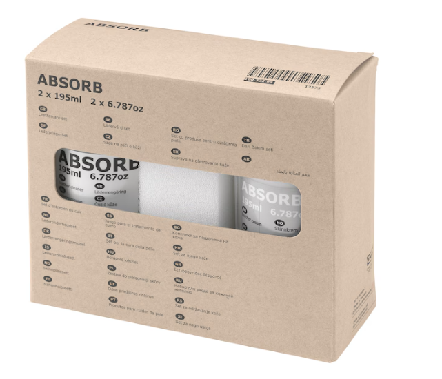 ABSORB Leathercare set