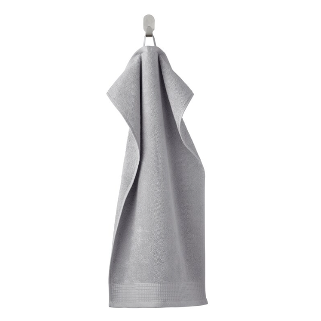 Hand towel, light grey, 40x70 cm