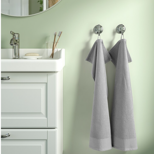 IKEA Hand towel, light grey, 40x70 cm
