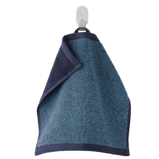 IKEA Washcloth, dark blue/mélange, 30x30 cm