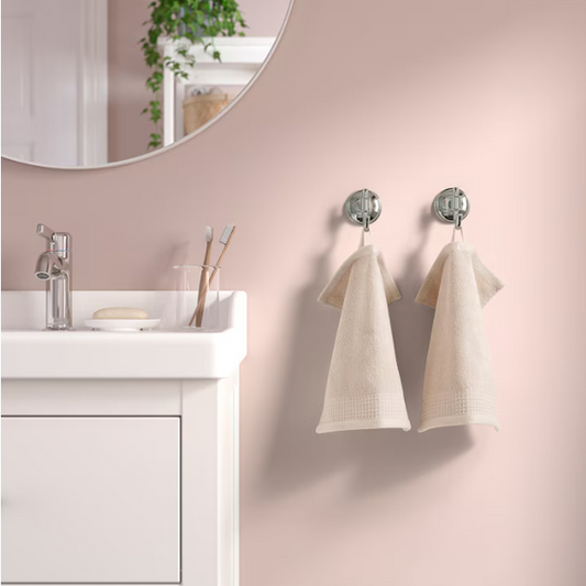 IKEA Washcloth, light grey/beige, 30x30 cm