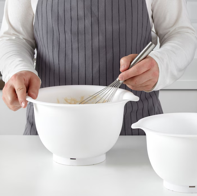 IKEA Mixing bowl, set of 2, white